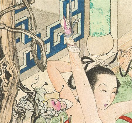 曲麻莱-中国古代春宫图欣赏-古人性教育的媒介秘戏图
